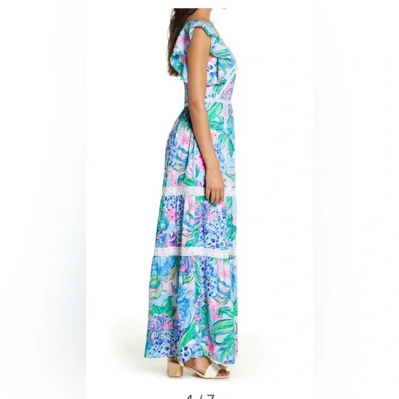 Lilly Pulitzer Ivey Maxi Dress Size 0 - Picture 10 of 13